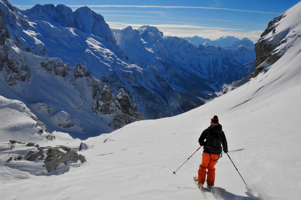 ski randonnée Albanie sommet