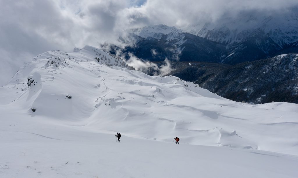 Ski de randonnée dans le Queyras, Alpes du Sud
