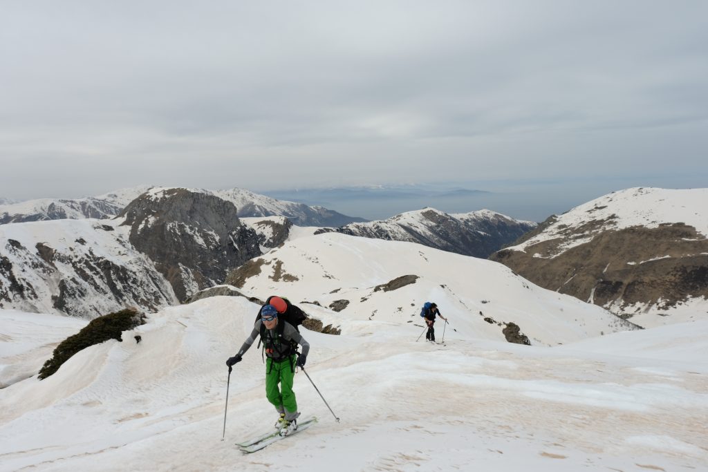 Raid à ski dans les Alpes Ligures
