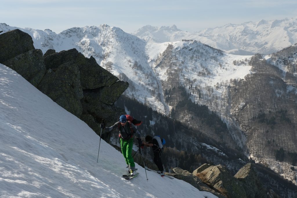 Raid à ski dans les Alpes Ligures