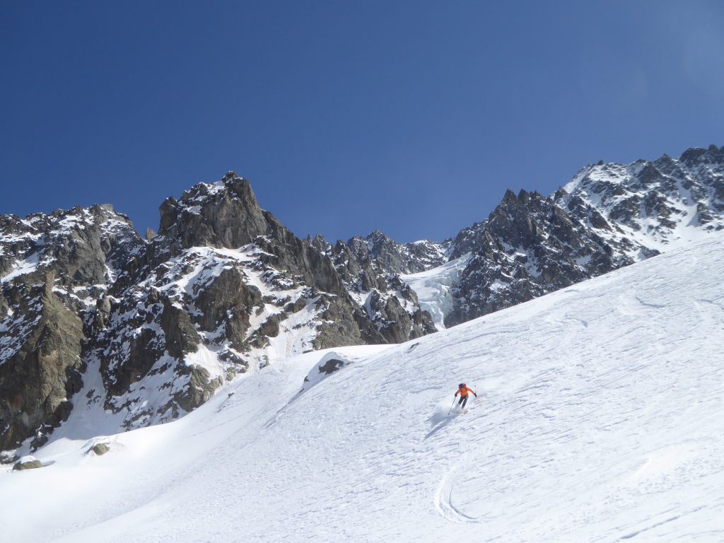 Ski de randonnée dans le massif des Ecrins