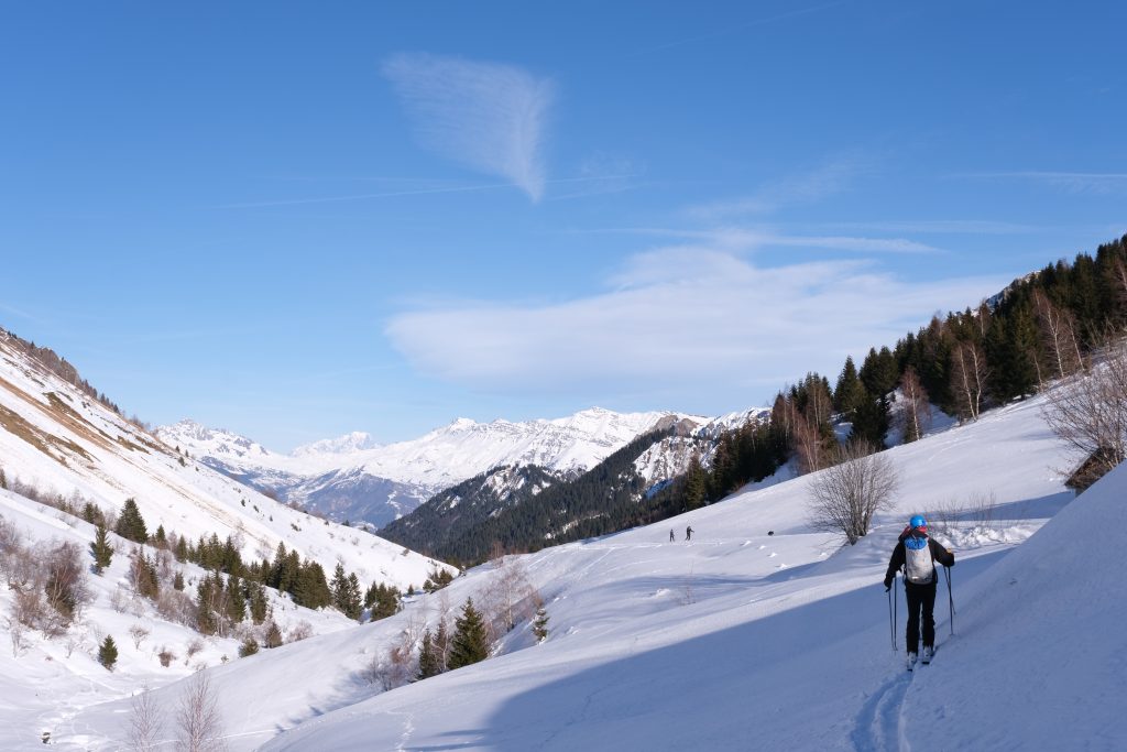 Ski de montagne entre Maurienne et Belledonnne des massifs taillé pour le ski liberté !