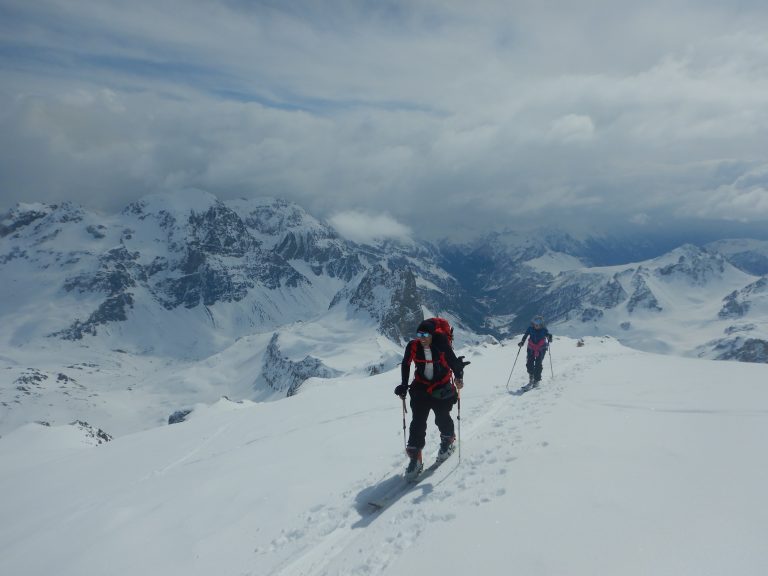 raid ski montagne