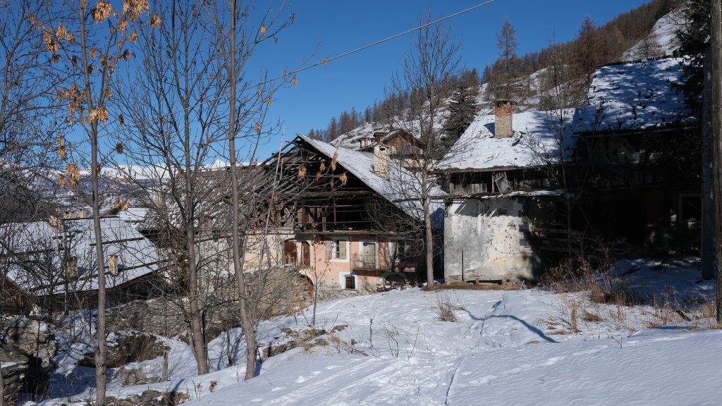 Mini raid à ski entre Briançon et Piémont