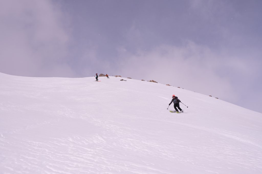 Ski de rando en famille dans la vallée de   la Clarée