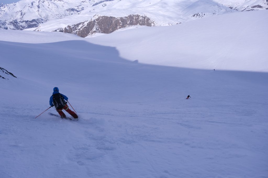 Ski dans les vallons de la Meije