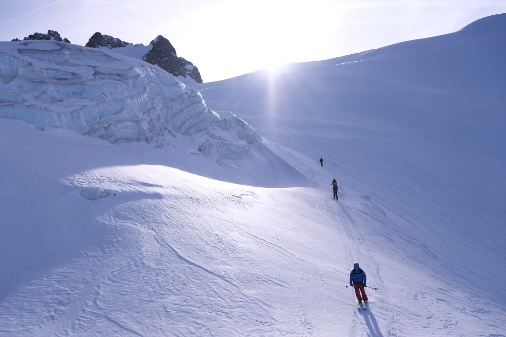 Ski dans les vallons de la Meije