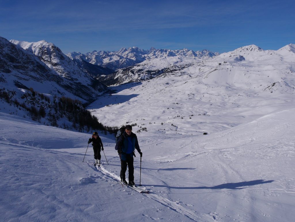Raid à ski autour de la vallée de Serre Chevalier