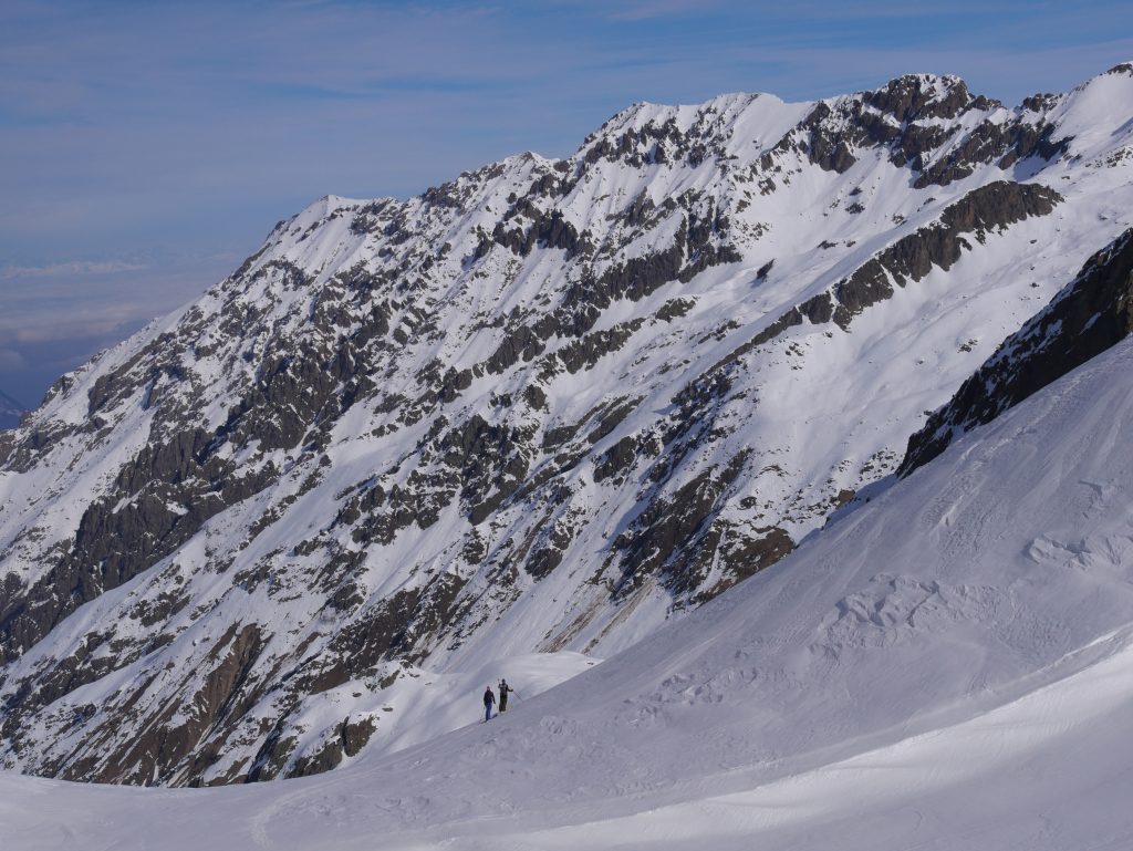 Tour anti horaire à ski du Mont Clapier dans le Mercantour
