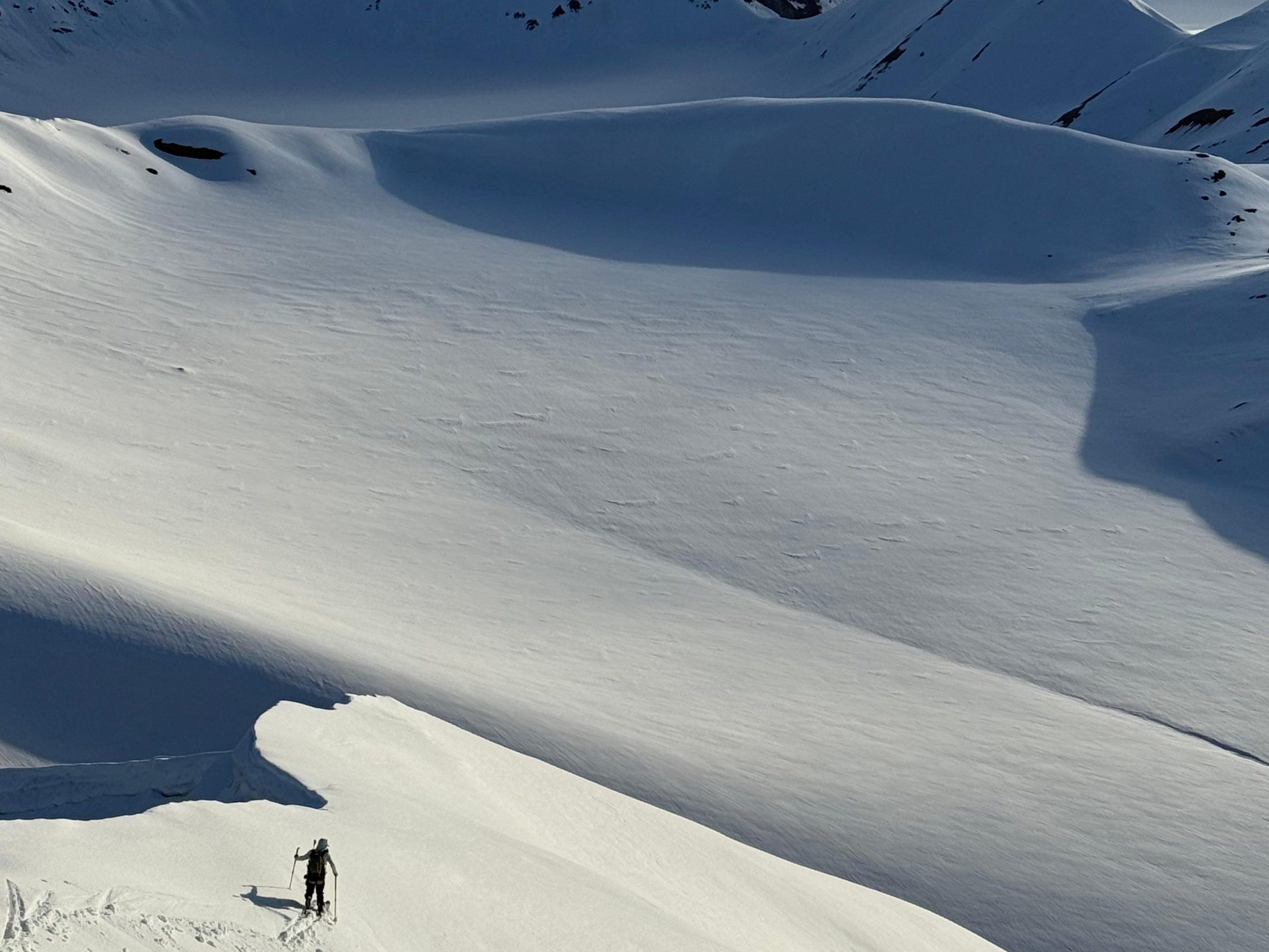 Dans les pentes du Svalbard