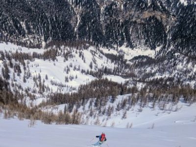 Descente sauvage dans le Mercantour