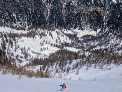 Descente sauvage dans le Mercantour