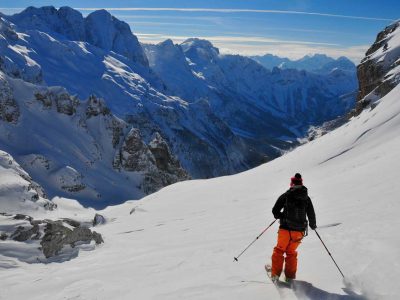 ski randonnée Albanie sommet